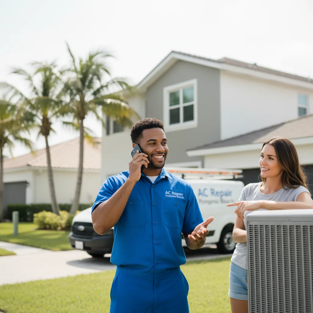 AC Repair Pompano Beach customer support in Rixeyville